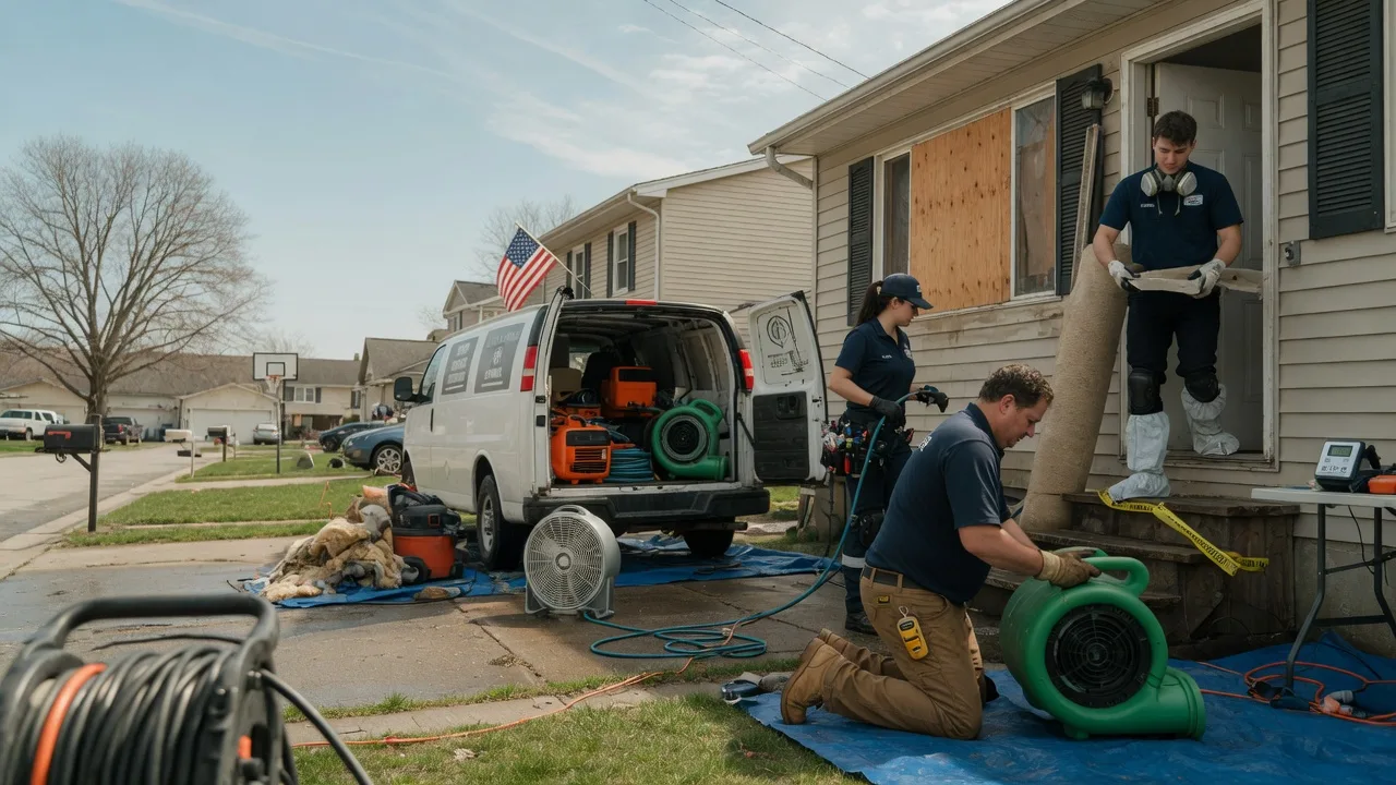 Water Damage Restoration in Rollins, MT near me